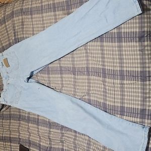 Light wash wrangler jeans 30x34